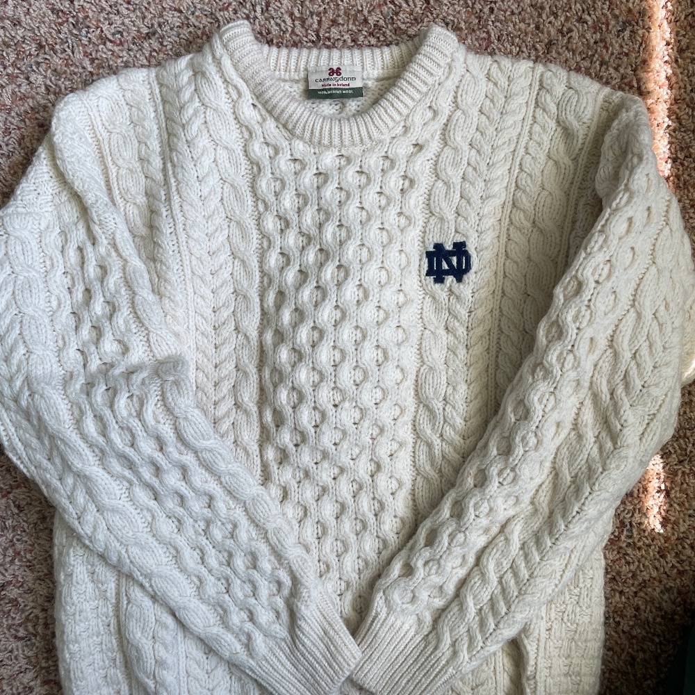 Notre Dame Wool Sweater